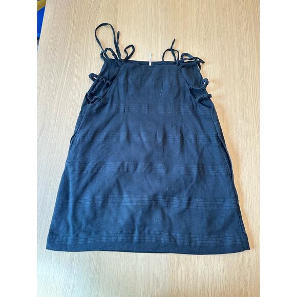 Free People Lace Spaghetti Strap Dress Boho Romantic Flowy S 2175 - Picture 2 of 6